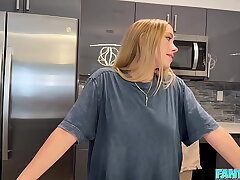 Poking My step Brothers Hot Blonde Gf - Khloe Kapri - FantasyPOV