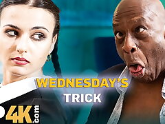 DADDY4K. WEDNESDAY ADDAM'S Bbc Desire eventually came true