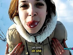 Outdoor blowjob by sister-in-law russian is my fave