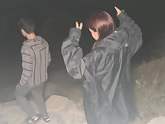 Left the party with two guys... ended up being their tiny breezy outdoors