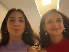 2 neighbors asked me to cum on their faces and went for a walk outside with cum on their faces