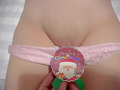 Christmas present! A cherry pussy to display for the first time!