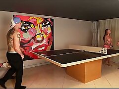 My beau is betting me on his game and he has to observe me have fuckfest with his mate and his girlfriend - Ambar Prada