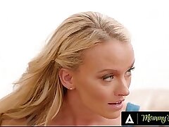 MOMMY'S Man - Hung Guy Gets Disciplined In FFM 3-Way By His Stepmother And His Jaw-dropping Neighbor