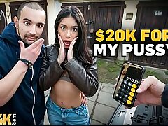 VIP4K. He wanted to buy a car, but instead sold his Girlfriend's Pussy to a Stranger