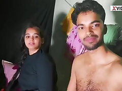 Uber-cute and sexy college lover viral flick