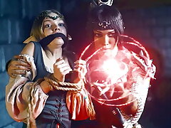 Medieval Wish Lesbian Orgy - Ash-blonde Elf Girl Infects Octokuro with Orgy Crav...