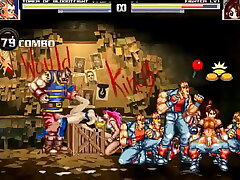 Hentai Mugen Level 1 Fighter Gang-fuck