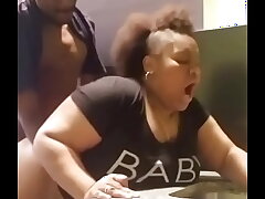 BBW DIDN'T WANNA CLEAN UP THE KITCHEN SO I Disciplined HER