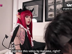 Anime Cosplay in Enjoy Motel