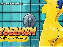 Hottest Porno Cartoons with Married Housewife Mrs. Simpson by CYBERMOM. Compilation. Snuffle Panties, Gloryhole, cuckold