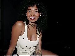Ebony Latina Lured Him With Her Smile