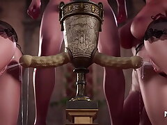 TreasureOfNadia - A Vessel Of Cum For 2 Cunts E3 #57