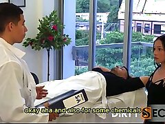 I FUCK MY PATIENT'S WIFE WHILE HE Heads TO THE BATHROOM.