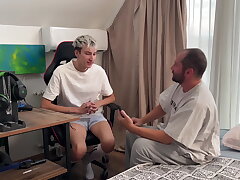 Sonnie learns proximity from stepdad with big-titted playmate