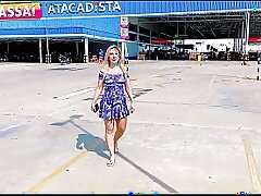 She was kneed out of the market for having fucky-fucky with the manager.