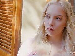 Cool Blonde Doll Bella Spark having Bang-out with a Stranger