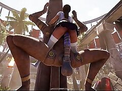 Lara’s Journey Thru the Ancient Temple Took a Strange Turn – Three dimensional Escapade Game