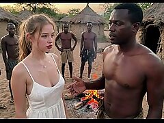 Virginal White Tourist Travels Thru Africa and Gets Cheerfully Fucked by a Tribe of Yam-sized BBCs – Anal invasion VAGINAL – MASSIVE Dark-hued COCKS (AI)