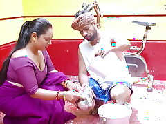 milkman antim harcore smash with arshi Bhabhi when she was alone at home utter vid ( hindi audio )