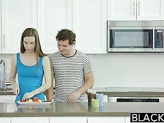 BLACKED Tali Dovas Boyfriend Lets her Try a Big Dark-hued Cock