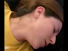 First-timer cockslut wifey 3 way with hubby and homie