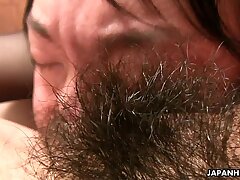 Randy Asian honey gets her pussy tongued out superb