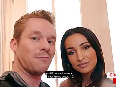 Uber-sexy ALYSSIA KENT seduces her aficionado & and lets him ravage her bald pussy every way he likes! (German) &rarr; Entire Movie for FREE on alyssia.erotik.com