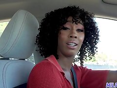 MILFTRIP Wondrous Ebony Cougar Blasted With Hot Jizm
