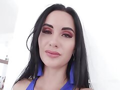 Dual Buttfuck Big black cock with Megan Venturi Balls Deep Anal, DAP, Gapes, Great Facial GIO1258
