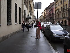 Infatuating gal from Russia has all chances to be a porn industry star
