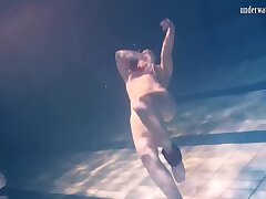 Best cutie ballerina swims naked juggling knockers Bulava Lozhkova
