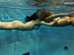 Amazingly sexy and ideal underwater teens