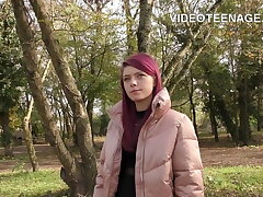 nice Eighteen years old teenage very first porn audition
