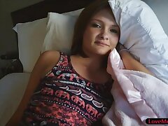 Inborn tits nubile stepsis gets pulverized stiff by fat hard-on