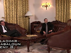 Anal invasion three in the office of the fledgling president