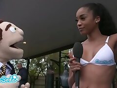 Lingerie wrestling with fitness and ig models with huge ass and tits
