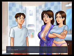 Summertime Saga Cap 10 - Mi Madrastra Me Hace Una Paja En La Ducha