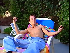 Sex-starved paramours penetrate at poolside