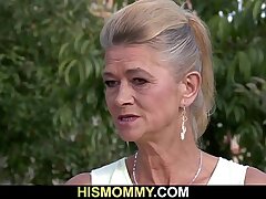 Grandmother seduces her son's Girlfriend