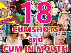 Greatest of Unexperienced Cum In Facehole Compilation! Huge Numerous Cumshots and Oral Creampies! Vol. 1