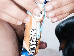 Indian My hottest Homie Tricked me with the chocolate Taste Game and with cumshot