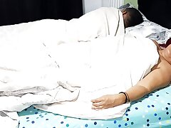 I go into their room while they rest, I want my step-mom to blow my cock, I'm horny and she's the one who knows how I