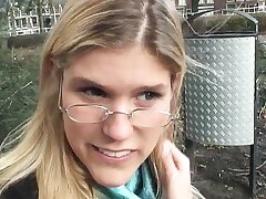 Net69 - Hot Ash-blonde Dutch Luvs Ass fucking Sex with a Stranger
