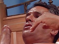 Stellar stunner getting her puss licked as she taunts a dick with her tongue