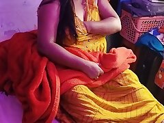 Horney gorgeous desi bhabhi attempt to webcam show and she show here nipples