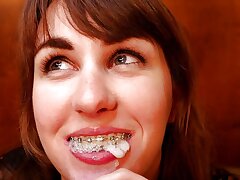 Braceface Nubile Deepthroat Experience