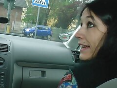 German drivers allows only splendid sluty femmes to take the sit