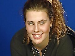Shy German Teenager Audition by old creepy stud