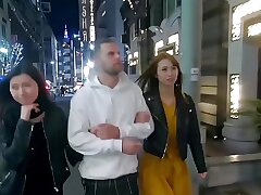 Big white schlong smashes hard 2 lil japanese puss